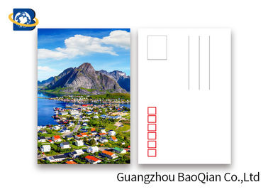 Souvenir Tourist Gifts Custom Lenticular Postcards Norway Landscape Painting